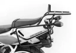 Komplettträgerset (Seitenkofferträger und Rohrgepäckbrücke Topcaseträger) schwarz für Yamaha YZF 750 (1993-1995)