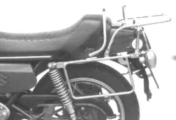 Komplettträgerset (Seitenkofferträger und Rohrgepäckbrücke Topcaseträger) chrom für Suzuki GS 1000 E (1978-1980)