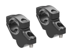 Lenkererhöhung mit Versatz für Honda CB 300 R (2018-2025), 30mm hoch, 21mm zurück - Schwarz