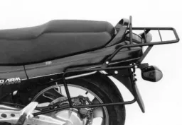 Komplettträgerset (Seitenkofferträger und Rohrgepäckbrücke Topcaseträger) schwarz für Honda NTV 650 (1988-1998)