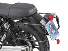 Seitenkofferträger festverschraubt schwarz für Moto Guzzi V 7 II (2015-2016)