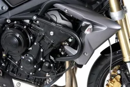 Motorschutzbügel schwarz für Triumph Street Triple 675/R (2013-2016)