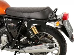 C-Bow Seitenträger schwarz für Royal Enfield Interceptor (2018-) / Continental 650 / GT 650 (2019-)