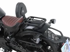 Solorack mit Rückenlehne schwarz für Indian Scout Bobber / Sixty / Twenty (2017-)