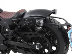 Ledertaschenhalter Cutout schwarz für Indian Scout Bobber / Sixty / Twenty / Rogue (2017-)