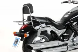 Sissybar mit Gepäckträger chrom für Suzuki M 800 Intruder (2009-)