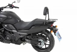 Sissybar mit Gepäckträger schwarz für Honda CTX 700/N/DCT (2014-)