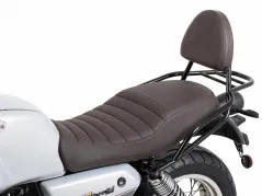 Sissybar mit Gepäckträger schwarz/braun für Moto Guzzi V7 Special/Stone/Centenario (2021-)