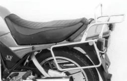 Komplettträgerset (Seitenkofferträger und Rohrgepäckbrücke Topcaseträger) schwarz für Yamaha XS 400 Dohc Seca (1982-1987)