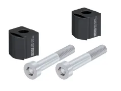 Lenkererhöhung für Husqvarna Norden 901 / Expedition (2022 - ), 25mm hoch Block - Schwarz