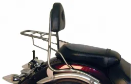 Sissybar mit Gepäckträger chrom für Yamaha XV 1900 Midnight Star (2006-2016)