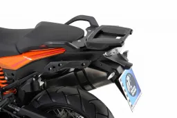 Alurack Topcaseträger schwarz für Kombination mit Original-Gepäckbrücke für KTM 1090 Adventure (2017-)