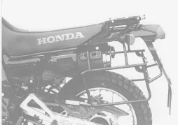 Seitenkofferträger festverschraubt schwarz für Honda NX 650 Dominator (1988-1991)