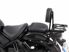Sissybar mit Gepäckträger schwarz für Honda CMX 1100 Rebel (2021-)