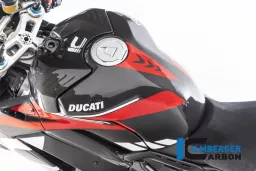 Tankverkleidung mit Crashpads glanz Ducati V4 Panigale Racing