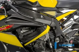 Rahmenabdeckung linke Seite Carbon
