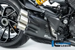 Auspuffhitzeschutz am Endtopf Ducati Diavel V4 ab 2023 matt