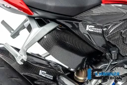 Auspuffhitzeschutz glanz Ducati Streetfighter V2