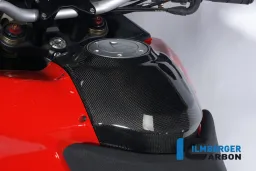 Tankabdeckung oben Carbon