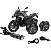 LED-Zusatzscheinwerferset DENALI D3 für BMW R1300GS/Adventure/R/RS/RT, R12G/S,R12,R12nineT (Sturzbügelmontage)