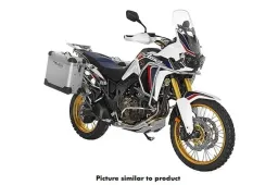 ZEGA Pro Koffersystem für Honda CRF1000L Africa Twin (2015-2017)     Volumen 38/45, Farbe Kofferträger Silber, Farbe And-S
