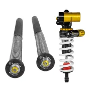 Touratech Suspension Set für KTM 790 Adventure R / KTM 890 Adventure R / Norden 901 Expedition Extreme2 Federbein + Cartridge Extreme
