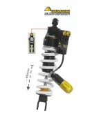 Touratech Suspension Tieferlegung -40mm Honda CRF1100L Adventure Sports (ohne EERA) ab 2020 Typ Extreme