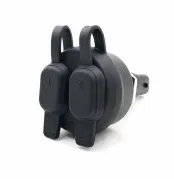 Doppel-USB A + USB C Plug-n-Play Einbausteckdose mit Schnellladefunktion für BMW Motorräder