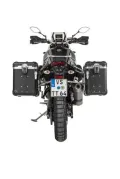 ZEGA Evo Koffersystem für Yamaha Tenere 700 / World Raid        Volumen 38/45, Farbe Kofferträger Silber, Farbe And-Black