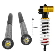 Touratech Suspension +20mm Höherlegungsset Extreme2 Federbein + Cartridge Extreme für KTM 790 Adventure R/ KTM 890 Adventure R/ Norden 901 Expedition